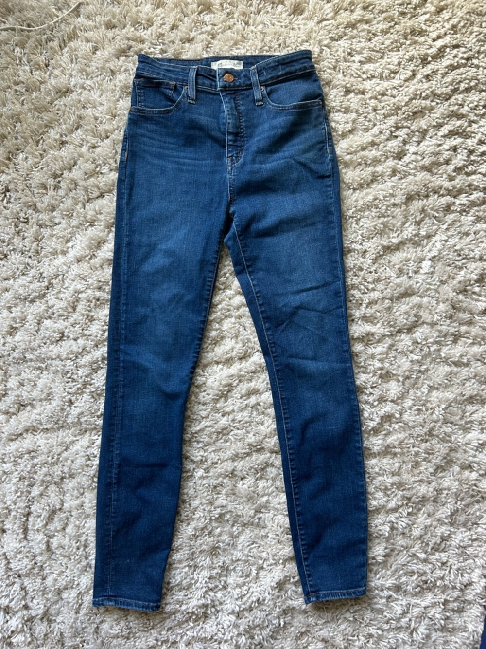 Madewell Curvy High-Rise Skinny, size 26